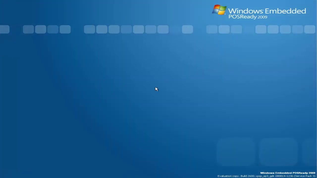 Windows Embedded POSReady 2009 - Startup and Shutdown