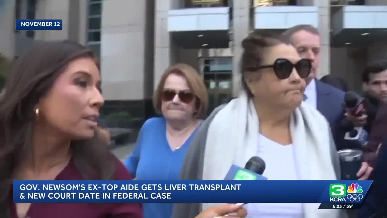 Gov. Newsom's ex-top aide gets liver transplant, new court date