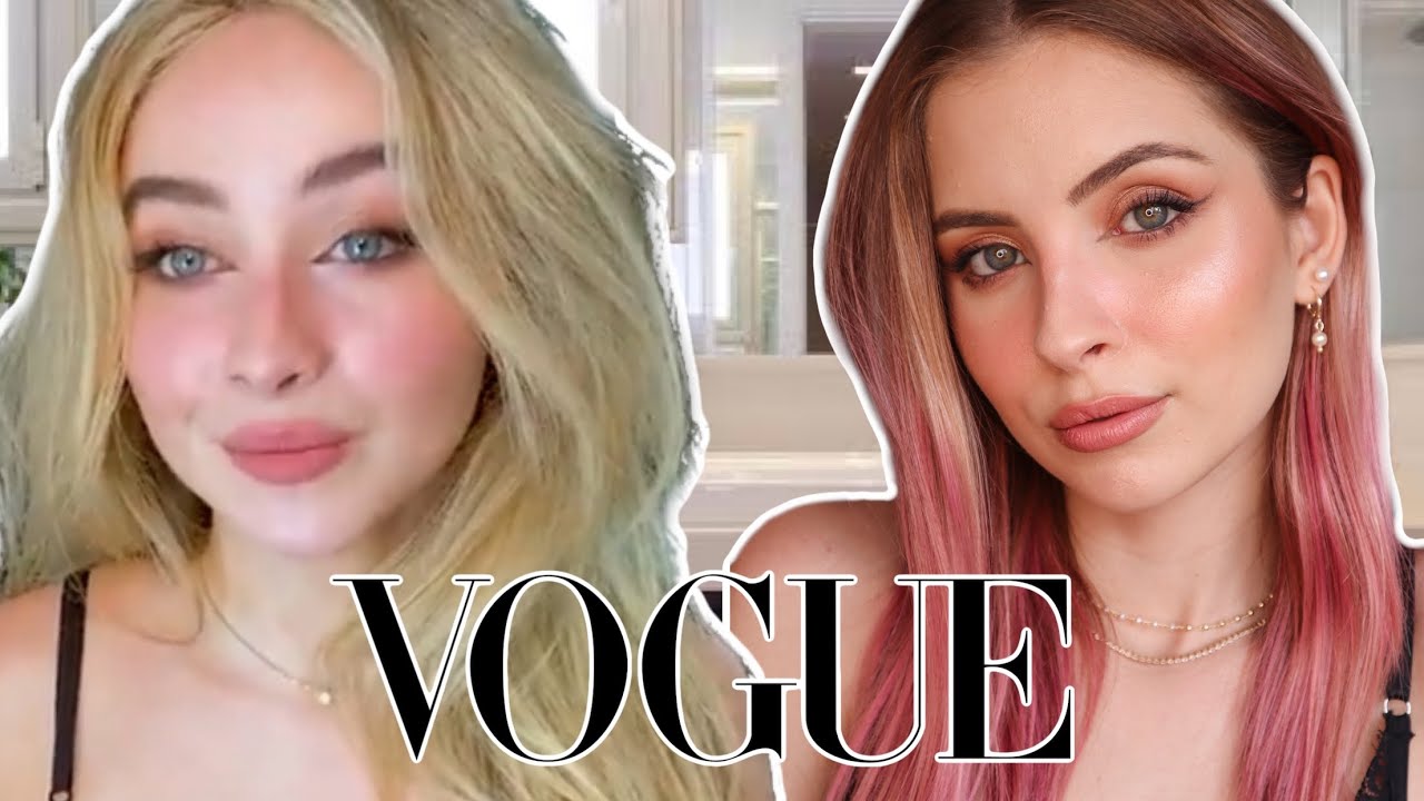 REPRODUZI O TUTORIAL DA SABRINA CARPENTER PARA VOGUE! | FERNANDA TUMAS
