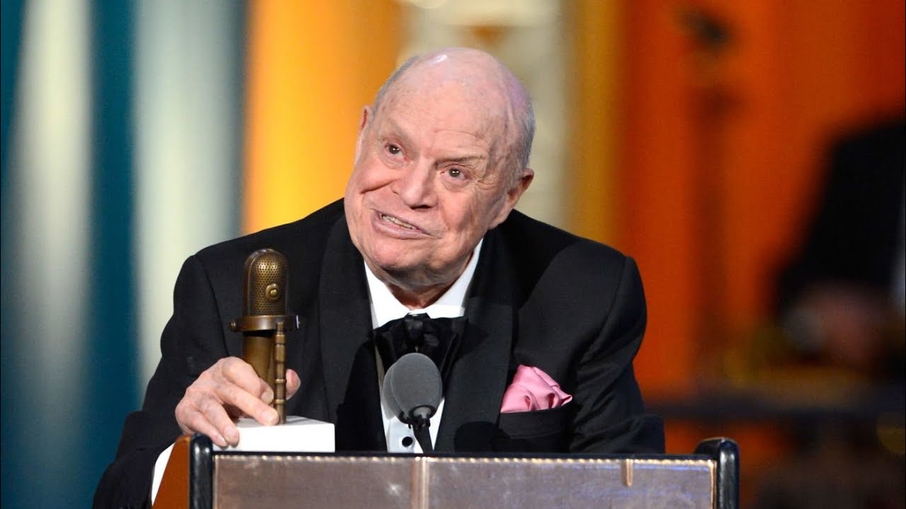 Don Rickles accept Johnny Carson award at Comedy Award 2012
