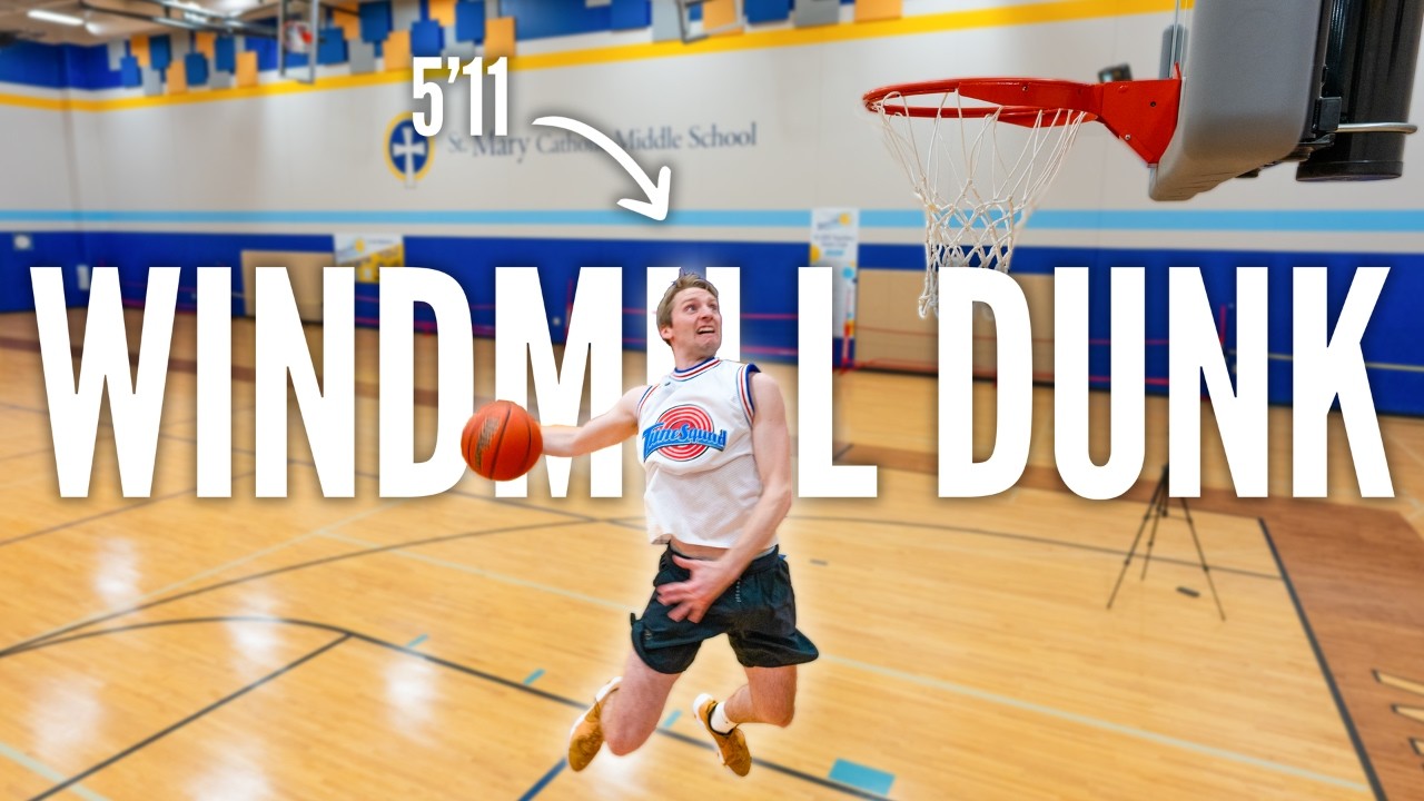 5'11 Trains To Windmill Dunk in 30 Days (40