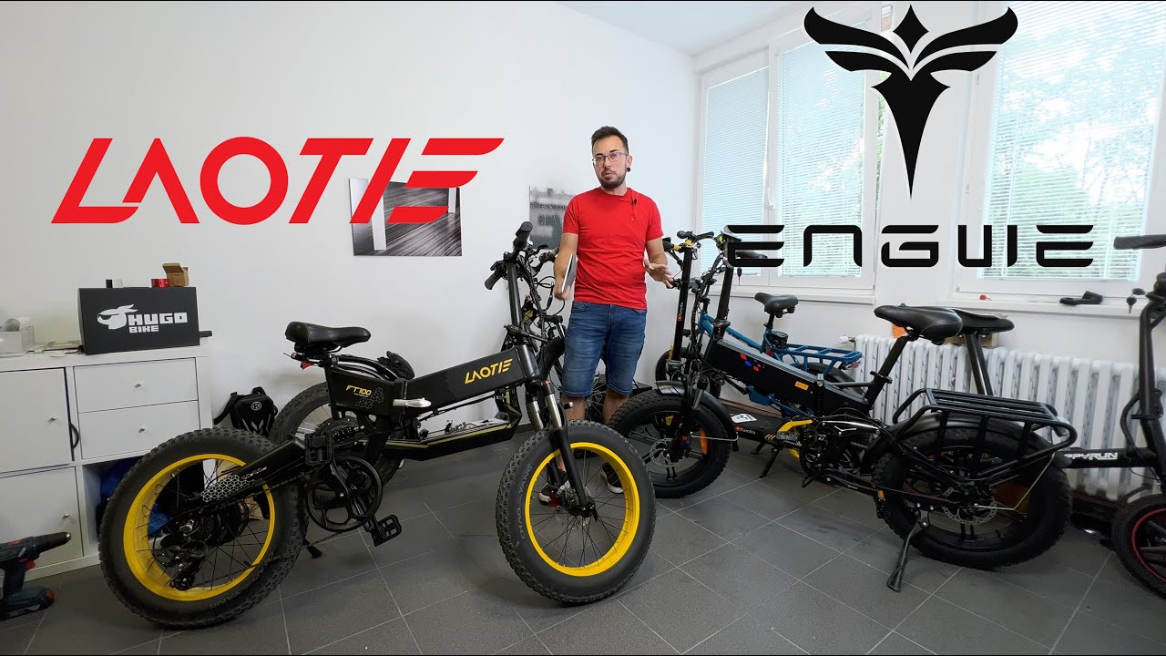Laotie FT100 vs. Engwe Engine Pro - část první. Konstrukce a parametry 🚲