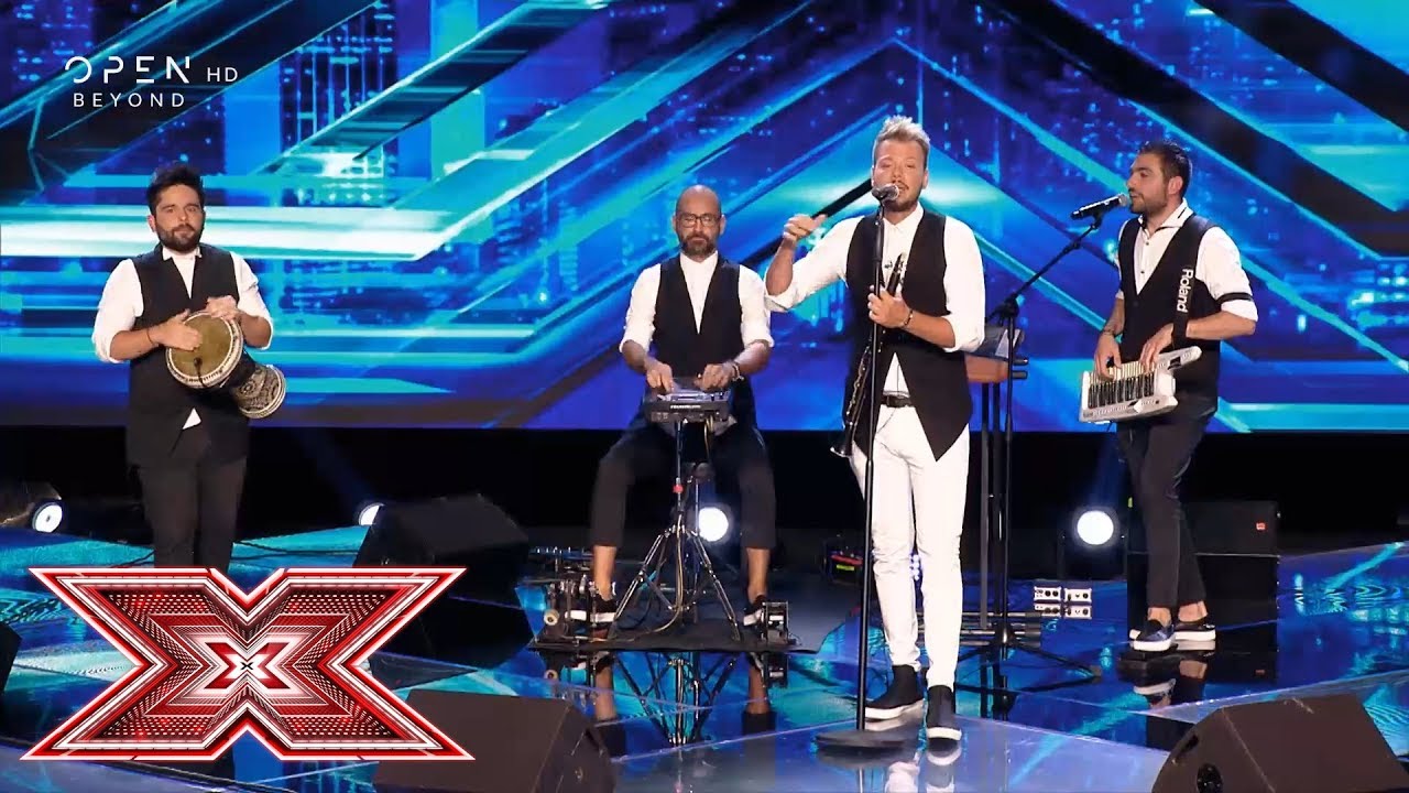 «Βενζινάδικο» από τους «Άνω Κάτω» | Chair Challenge 1 | X Factor Greece 2019