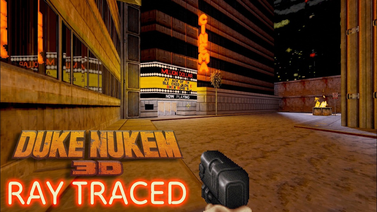 DUKE NUKEM 3D: Ray Traced 0.3.0 &mdash; L.A. Meltdown, полное прохождение, лонгплей 4K &mdash; Все секреты
