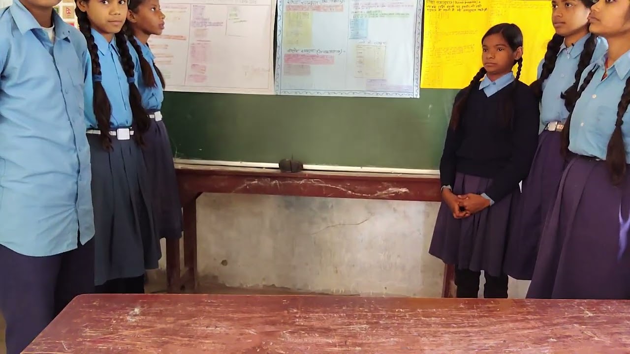 Mere vidhalye ka varshik karykrm project mip 3.9  class 8