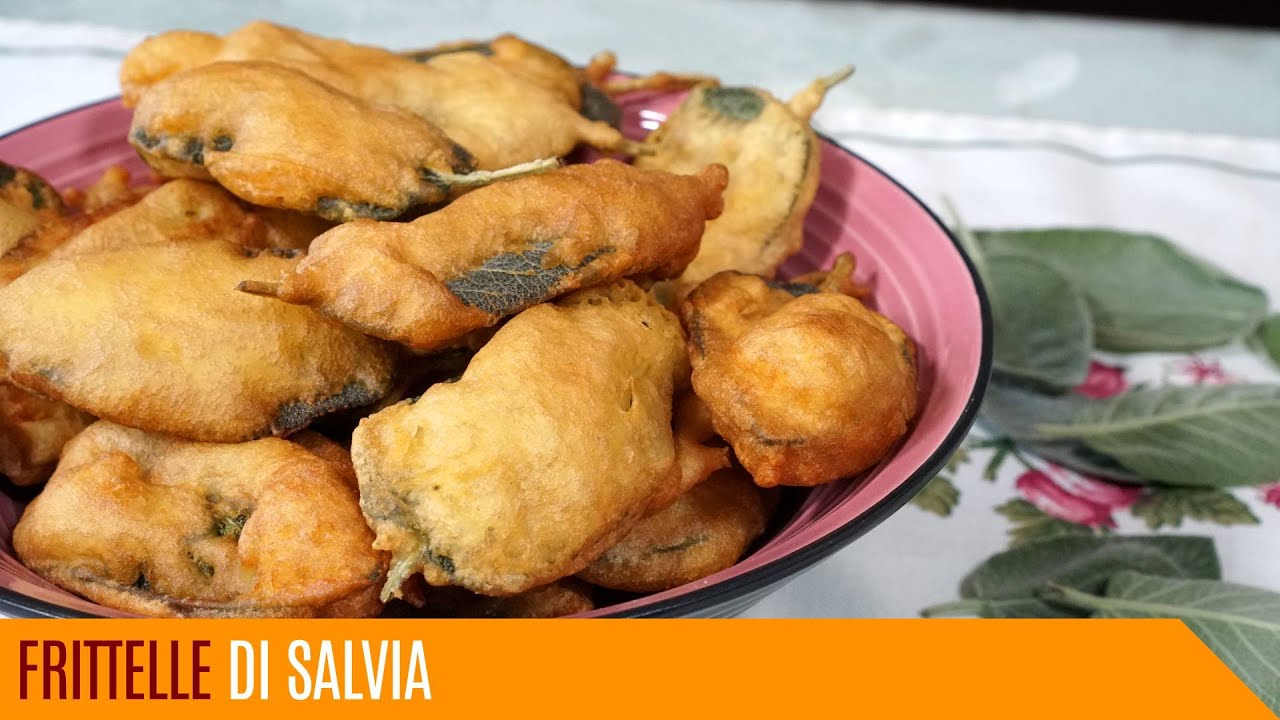 Frittelle di salvia antipasto facile e veloce - Le video ricette di Lara