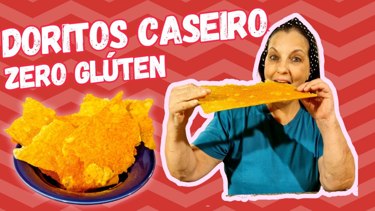 APRENDA A FAZER SALGADINHO TIPO DORITOS SAUDÁVEL EM CASA