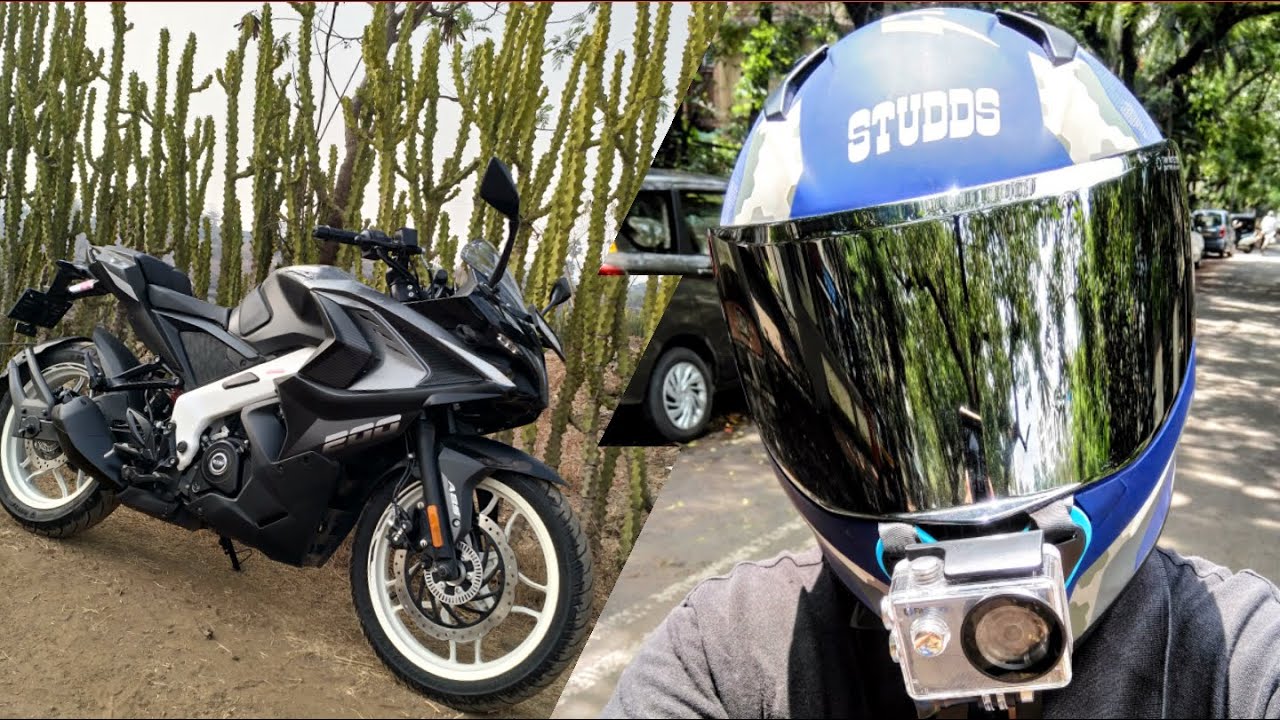 Vlogging Setup || Action Camera Mounts || Pulsar RS 200 || #bajajpulsar #vlog #actioncamera