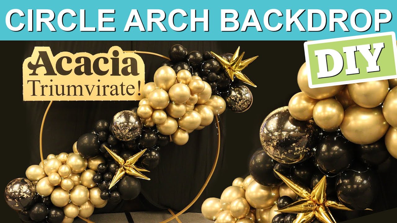 Circle Arch Balloon Backdrop