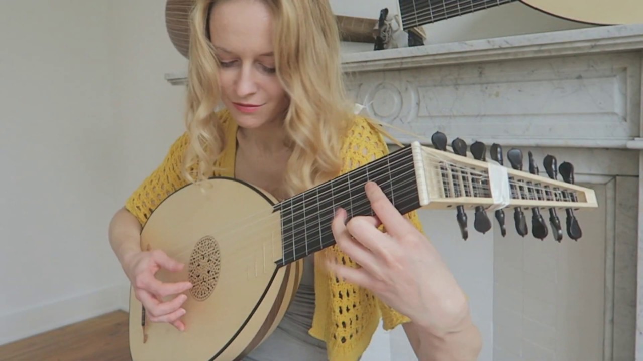 Ieva Baltmiskyte plays Frog Galliard by John Dowland on 8 course lute by Muzikkon