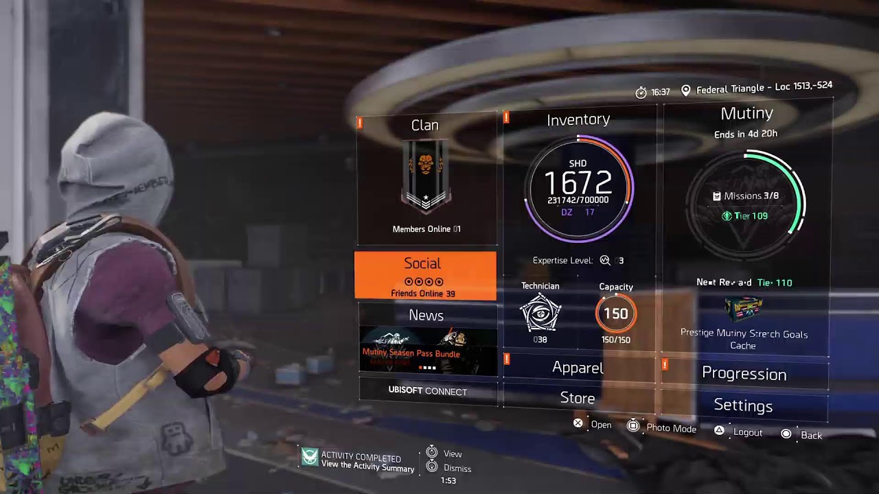 Live : the Division pve/pvp content mission Please subscribe
