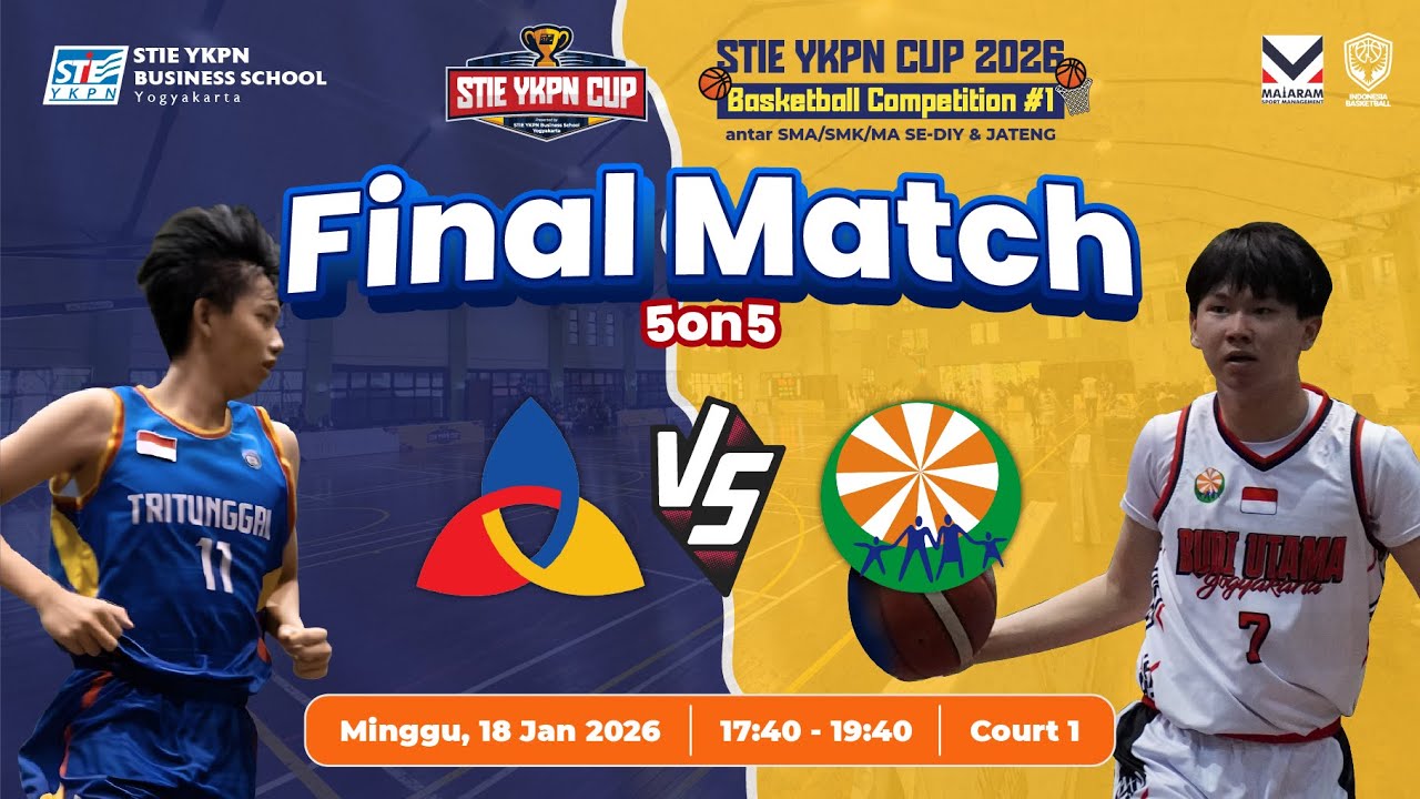 Basketball Competition #1-FINAL MATCH PA-SMA TRITUNGGAL SMG VS SMA BUDI UTAMA - STIE YKPN CUP 2026