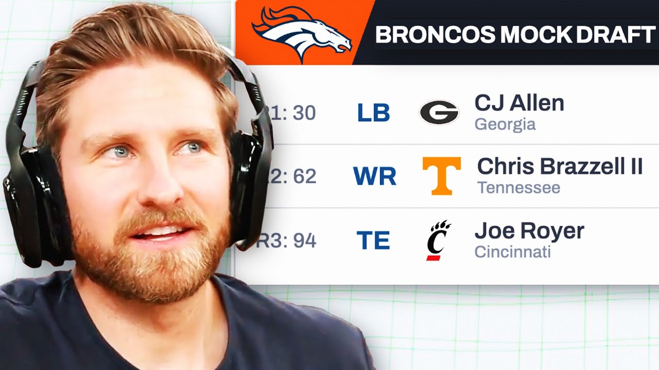 Denver Broncos 3-Round Mock Draft