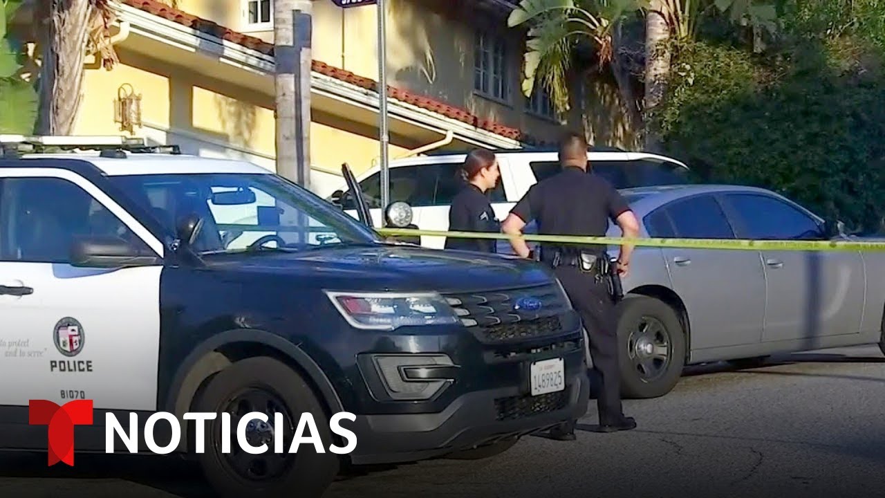 Un tiroteo en Los Ángeles deja al menos tres muertos y cuatro heridos | Noticias Telemundo
