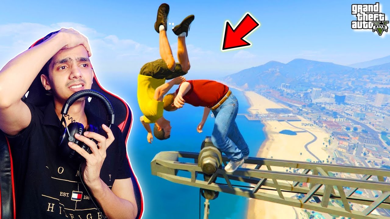 I Lost My $500 In This Foot Parkour Race In GTA 5