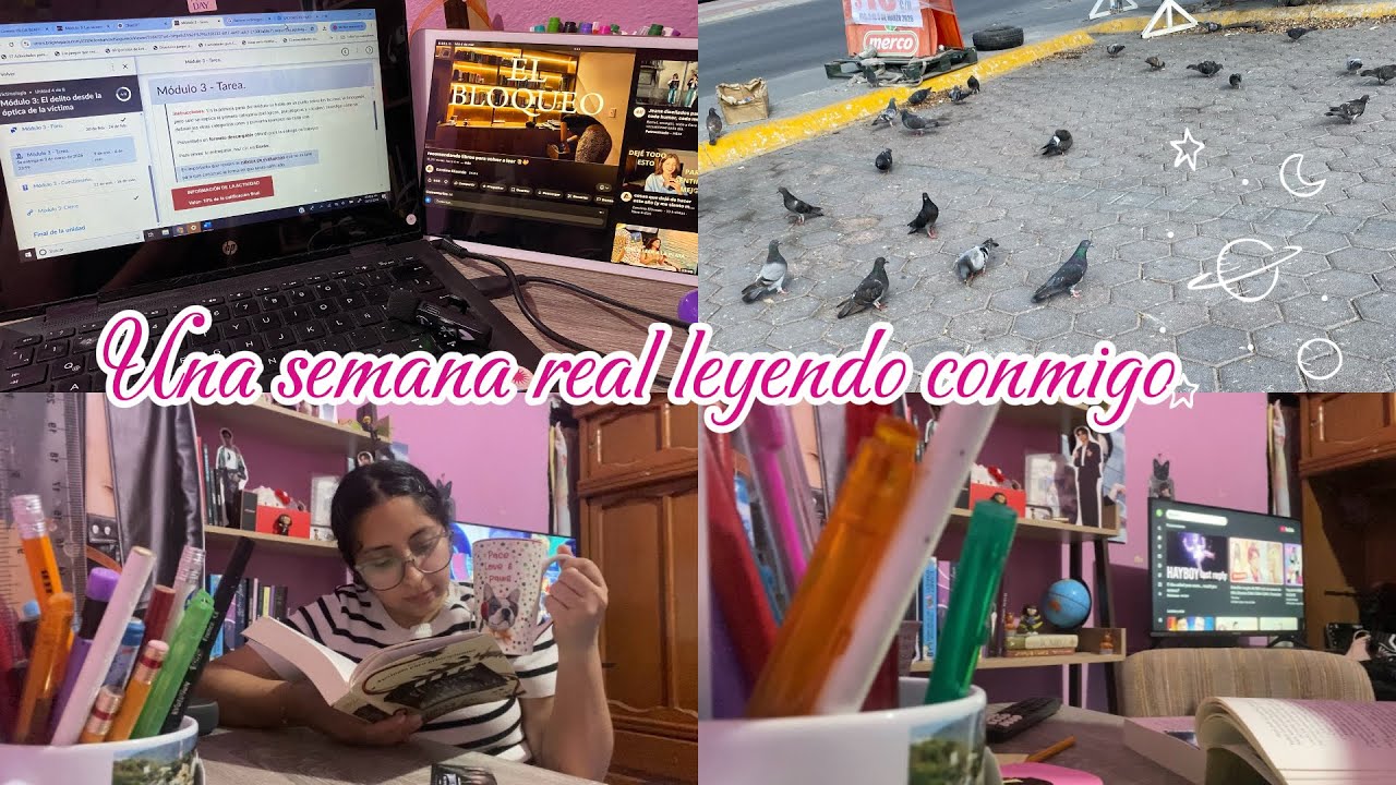 ✨Lo que realmente leo en una semana✨ ¿Fracase? 🥲💆🏻‍♀️📚 #booktube #readingvlog #parati 
