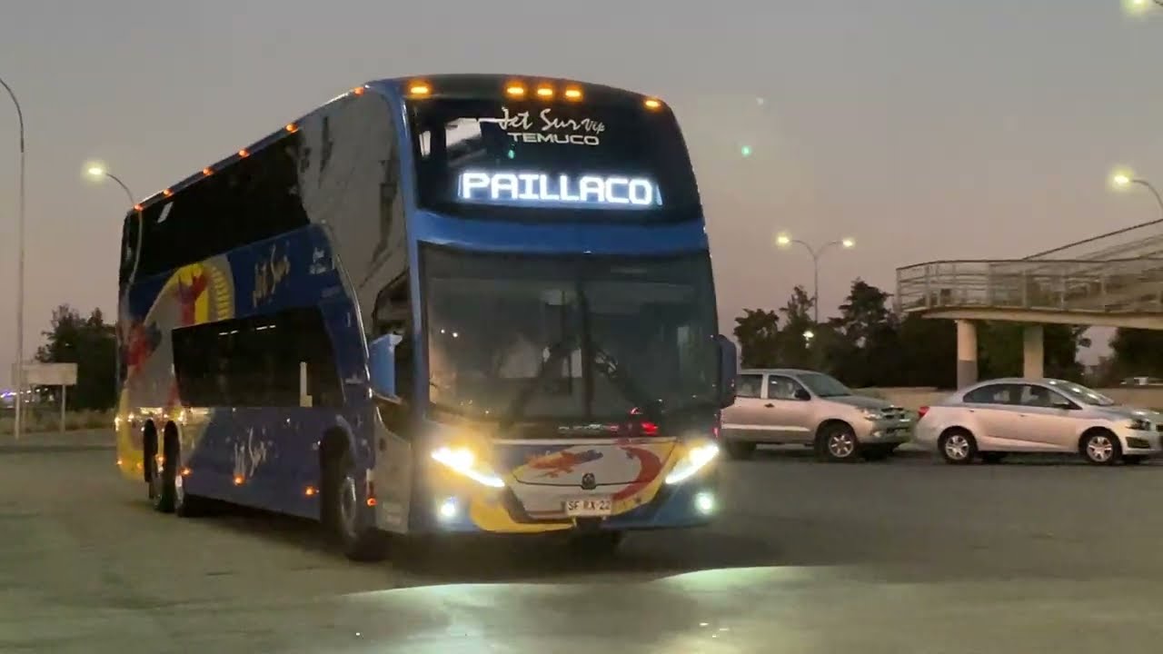 ► Busscar Vissta Buss DD | Mercedes-Benz O-500RSD | Buses Jet Sur | Sal&oacute;n Cama (SFRX22)