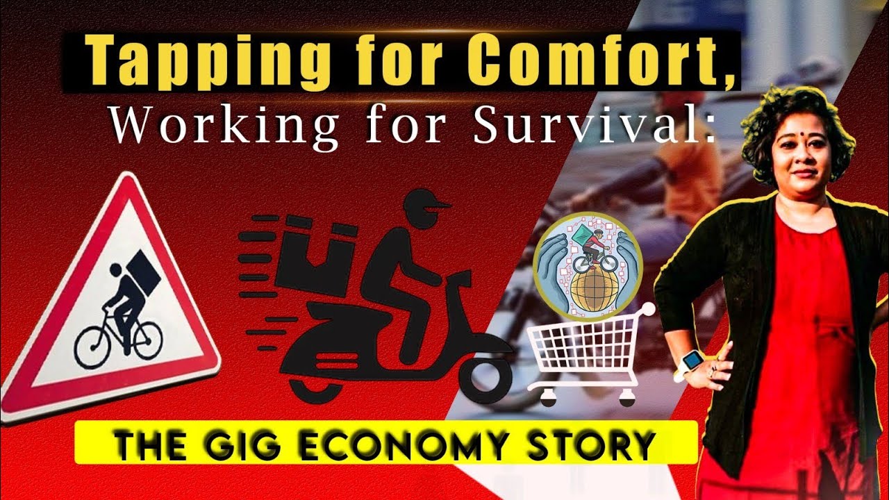 Tapping for Comfort, Working for Survival: The Gig Economy Story#interview#podcast#viral#exonomy