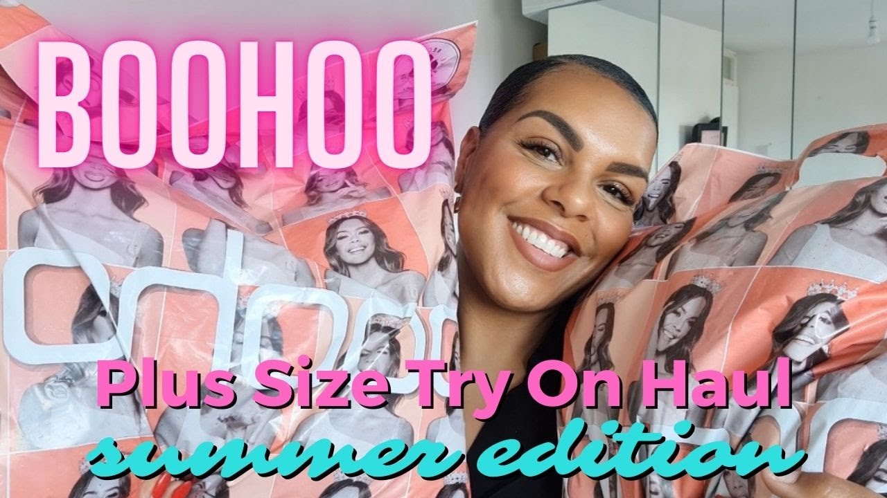 BEST SUMMER BOOHOO HAUL EVER/ JULY 20222 #plussize #plussizetryon #curvy #boohoo