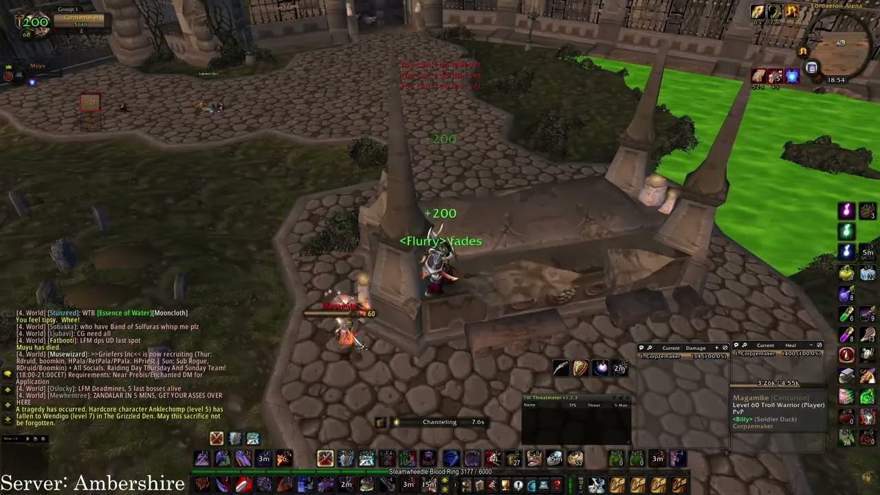 Turtle WoW - Tauren Warrior vs Troll Warrior (6 of 6)