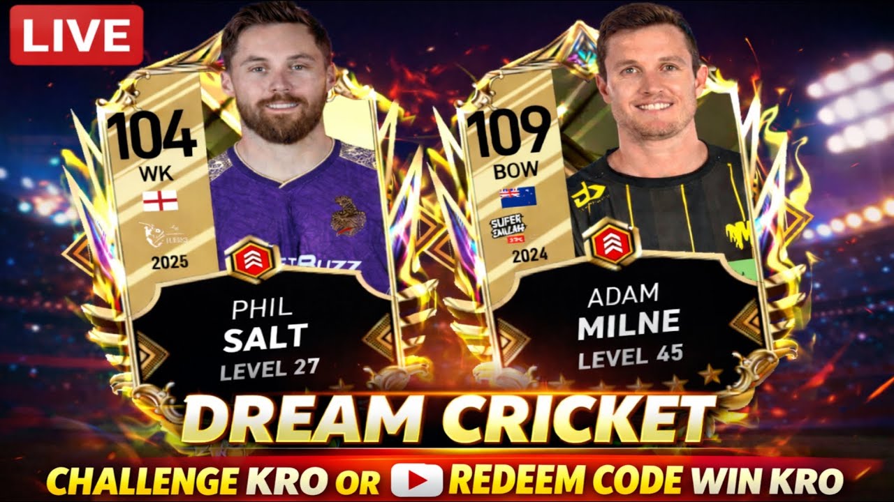 🔥  Dream Cricket 25 LIVE | Intense Battles & Epic Matches | Venom NY