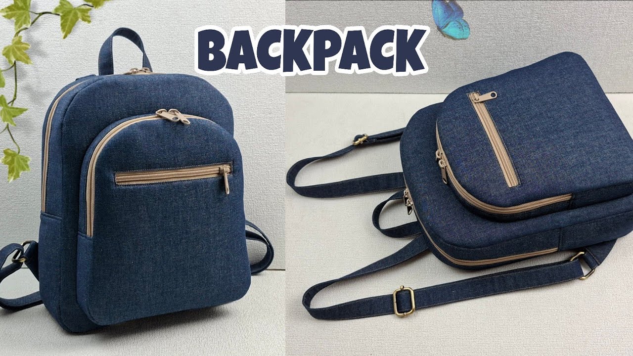 DIY Cara Membuat Tas/Backpack/Tutorial & Pattern