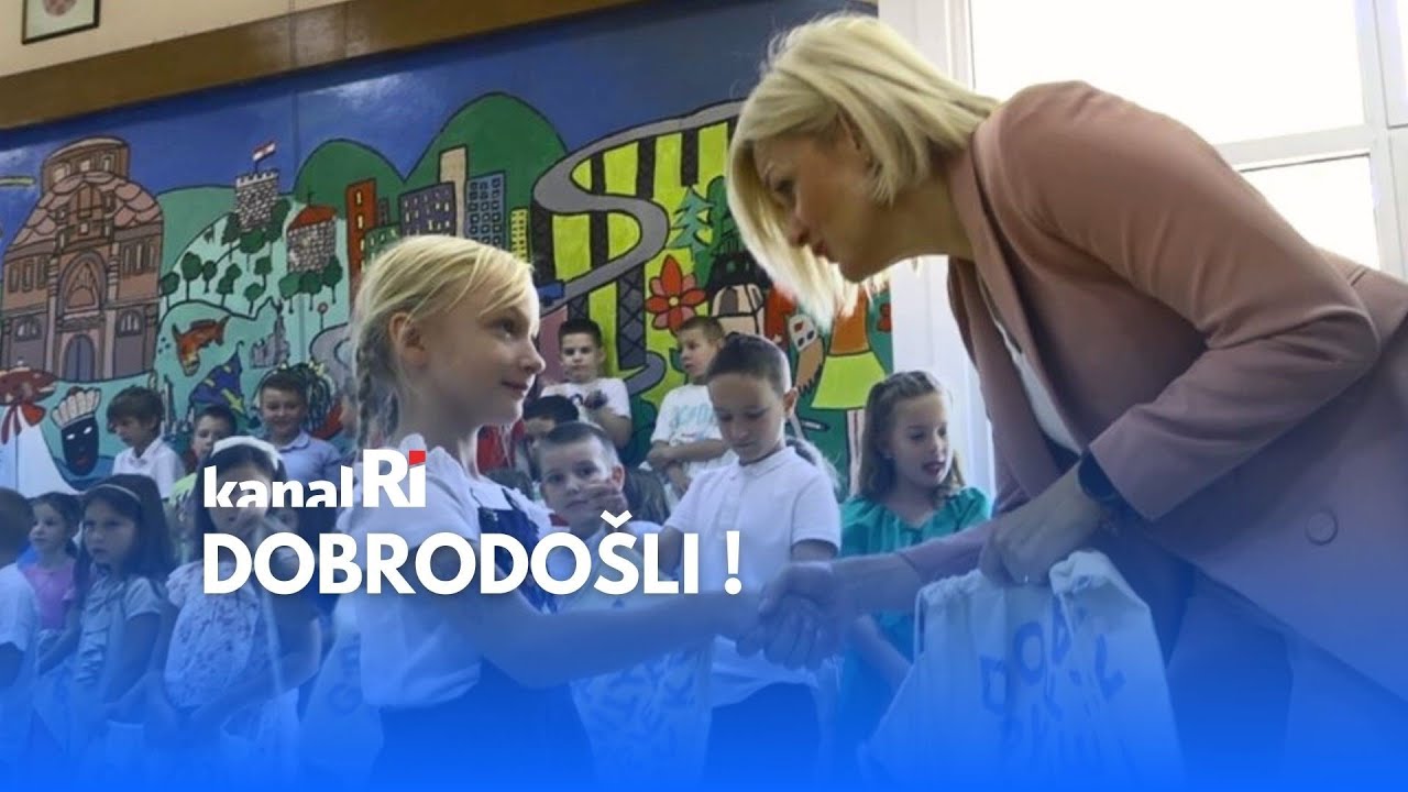 Povratak u školske klupe: Gradonačelnica Rinčić obišla prvašiće