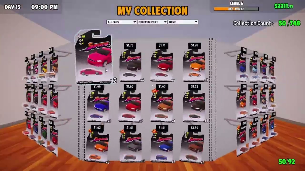 Supercar Collection Simulator day 11-20