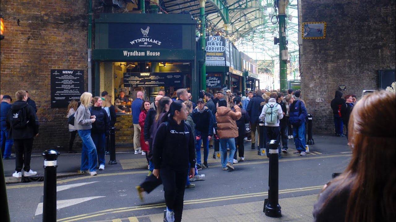 London’s Most Famous Food Market | Borough Market