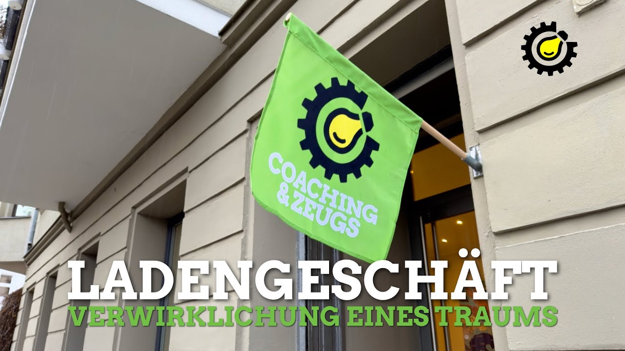 Coaching-Ladengeschäft – ich erfülle mir einen Traum