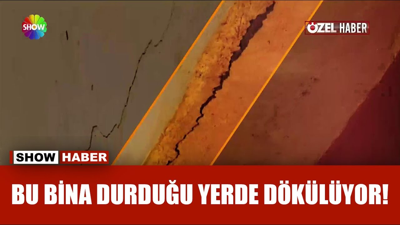 Kolonlar patlak, demirler paslı!