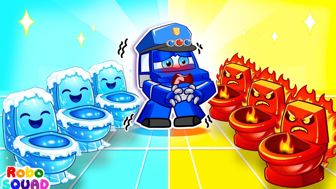 Potty Training Song | Learn Healthy Habits for Kids | Nursery Rhymes | RoboSquad Kids Song