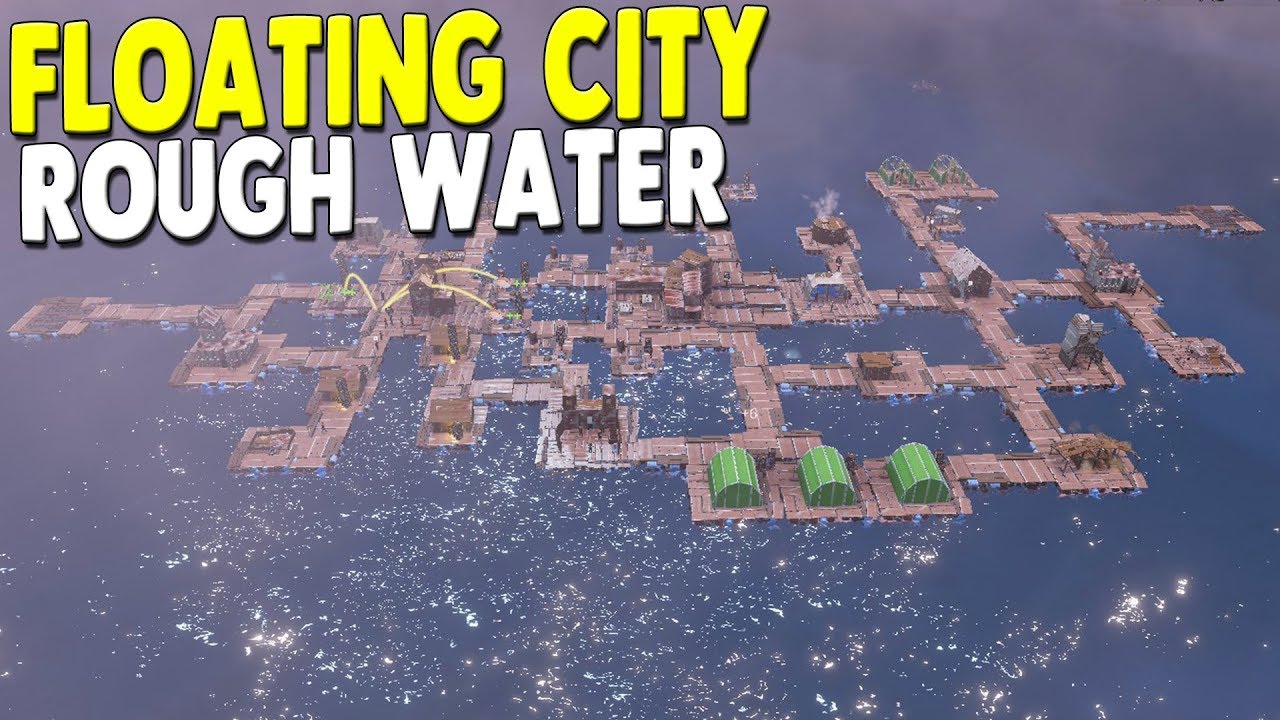 Buoyancy | Ep. 2 | HUGE FLOATING CITY and a SINKING FEELING | Buoyancy City Building Tycoon Gameplay
