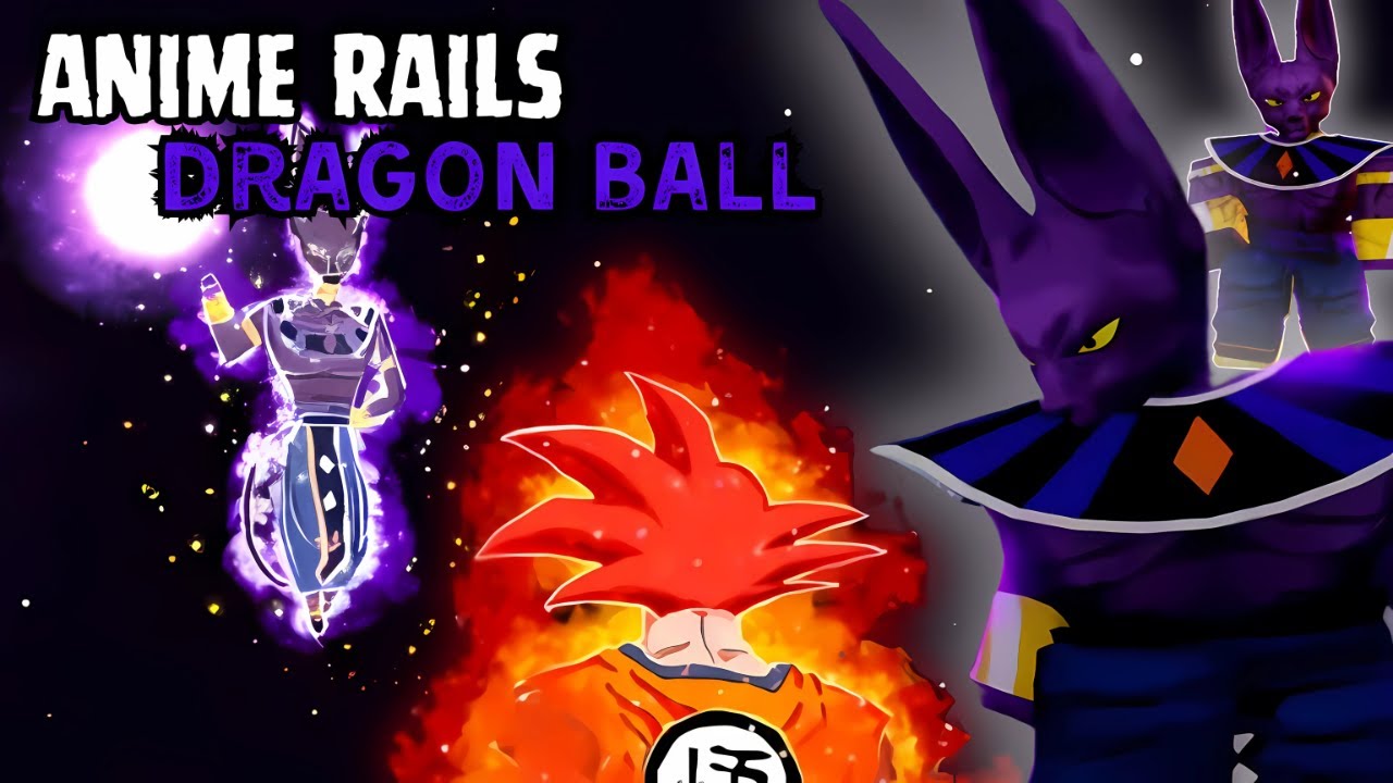 Anime Rails DRAGON BALL Update - Full Game Walkthrough & Hakai Boss - Roblox