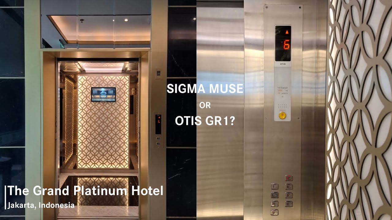 IS IT SIGMA OR OTIS? - Sigma MRL Elevator at The Grand Platinum Hotel, Jakarta (Ballroom)