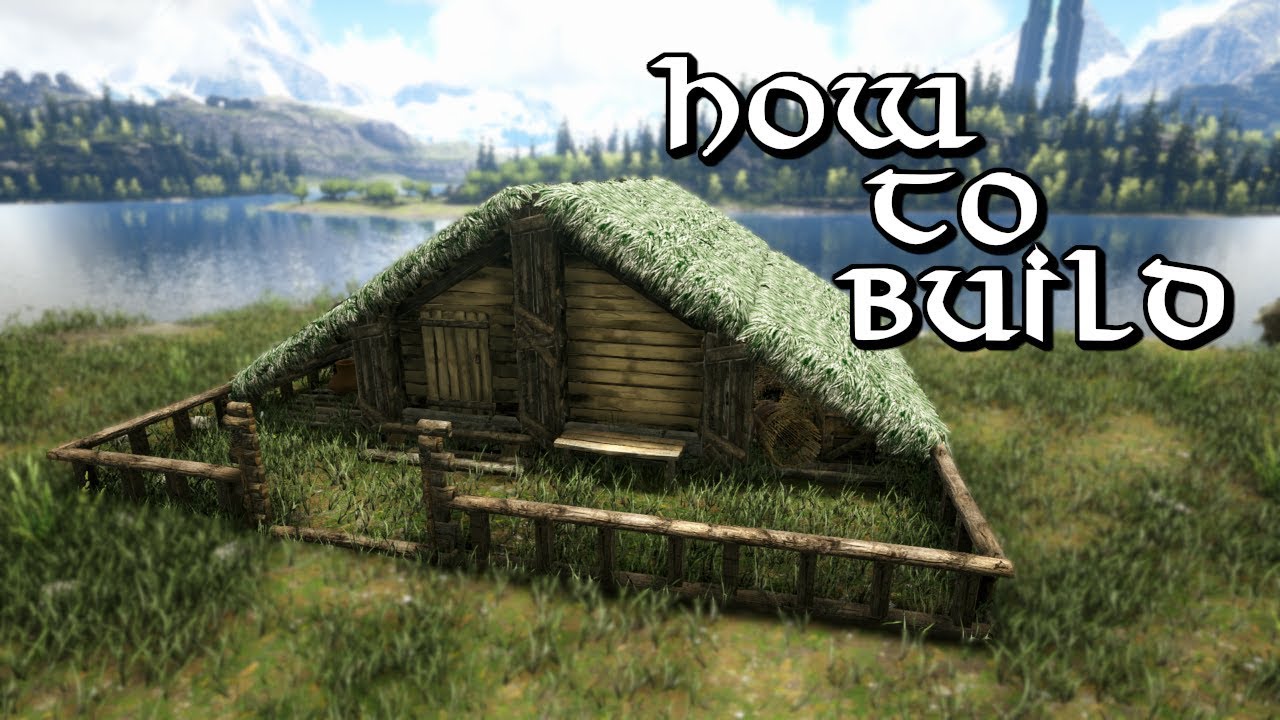 Ark: Viking Turf House - How To Build