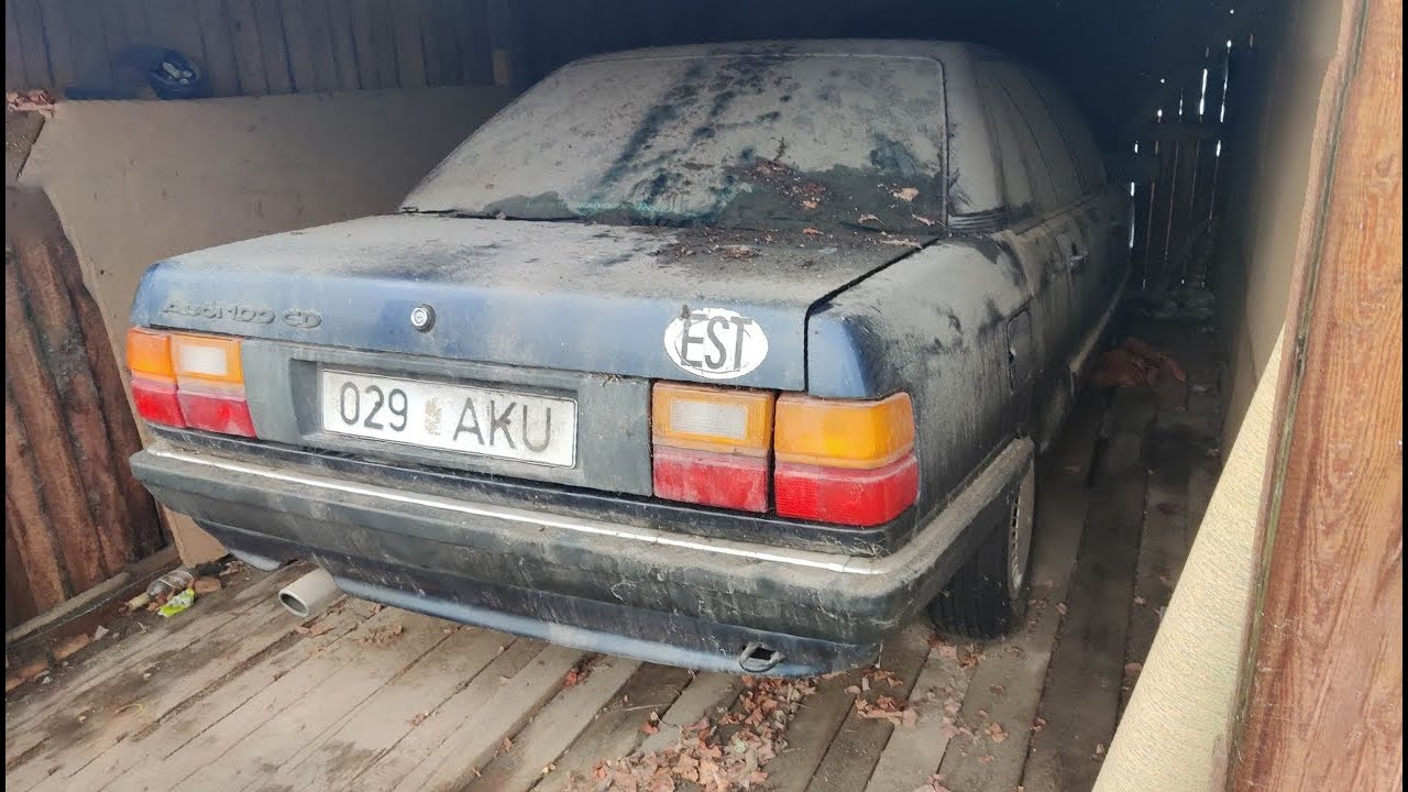 Starting Audi 100 (5 Cylinder) After 9 Years + Test Drive