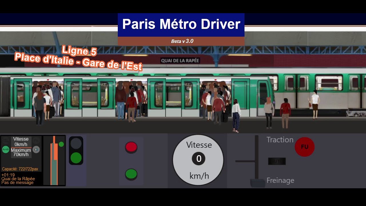 Paris Metro Driver 3.0 Ligne 5