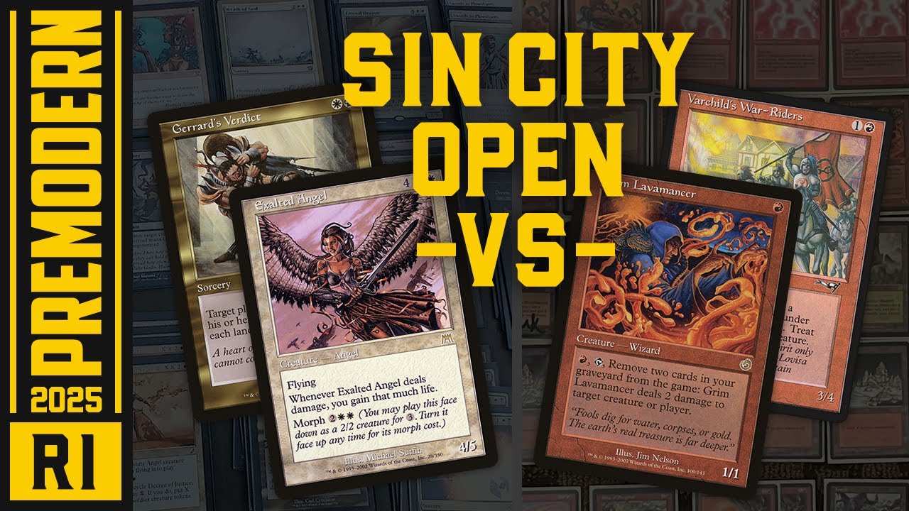 WB Control vs War-Rider Sligh - Round 1 - Premodern - Sin City Open 2025