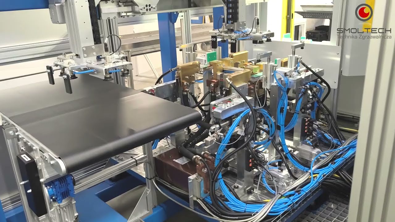 SMOLTECH - Automatyczna zgrzewarka punktowa z podajnikiem taśmowym - fast automatic spot welder