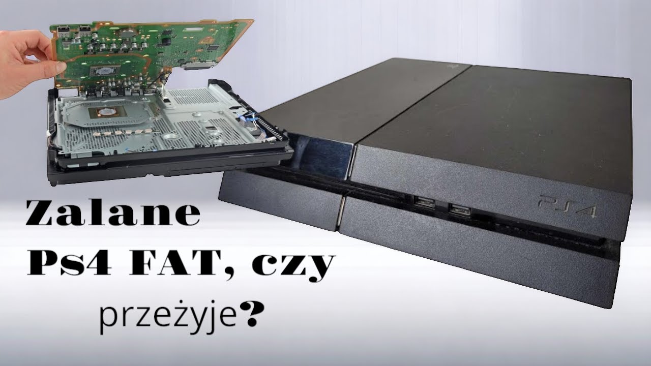 Zalane PS4 FAT: Walka o Drugie Życie – Naprawiam Głośny Wentylator i Martwy Napęd