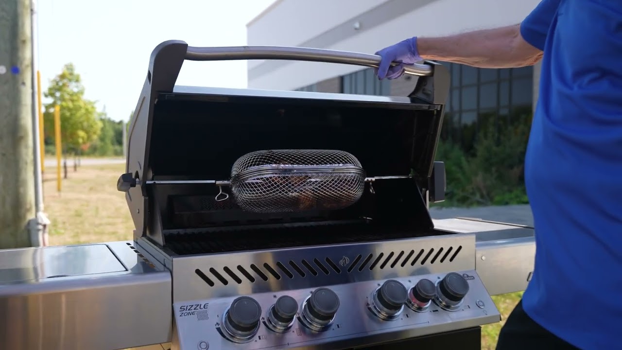 Rotisserie Chicken Thighs on the Napoleon Prestige 500