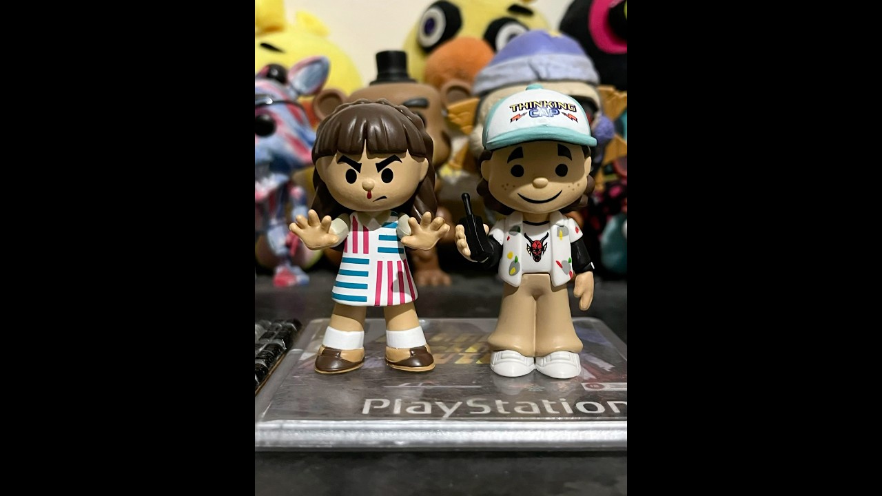 11 and Dustin mini figures ￼￼ 