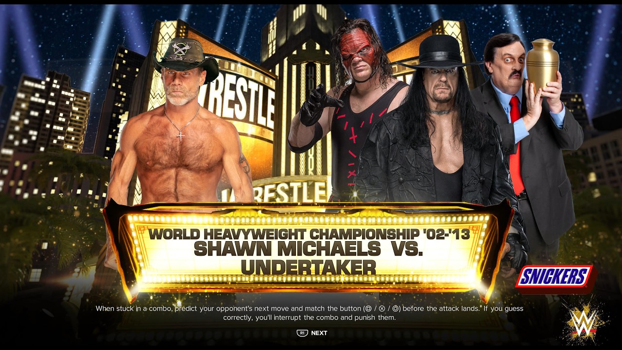 🔥 Shawn Michaels vs The Undertaker – WWE World Heavyweight Championship Showdown | Epic Dream Match
