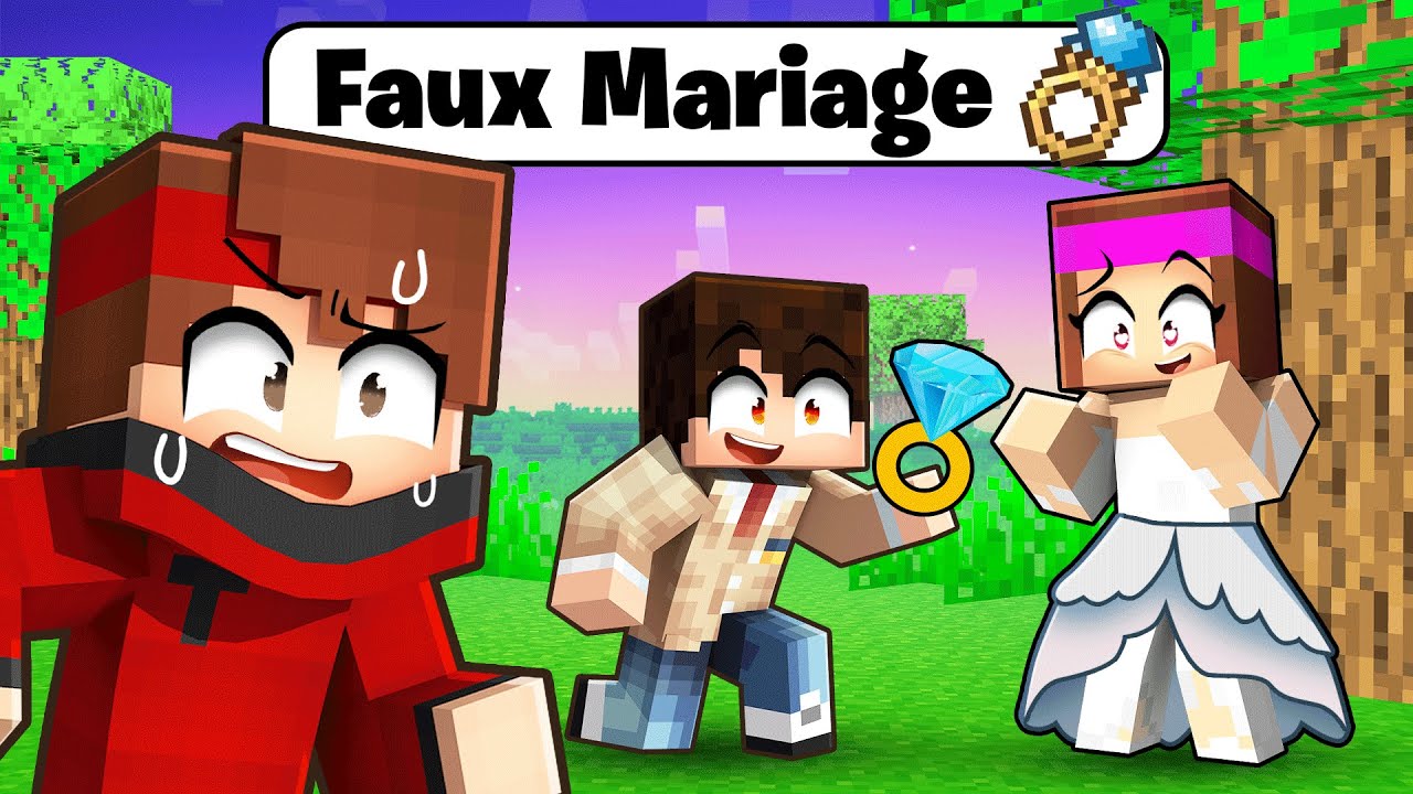 Je prank Talcado avec un FAUX MARIAGE sur Minecraft !