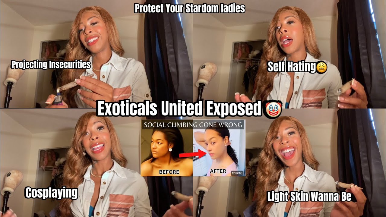 Exposing “Exoticals” United 🤡 + Analyzing her Obsession w Chrissie + Protecting Your Stardom