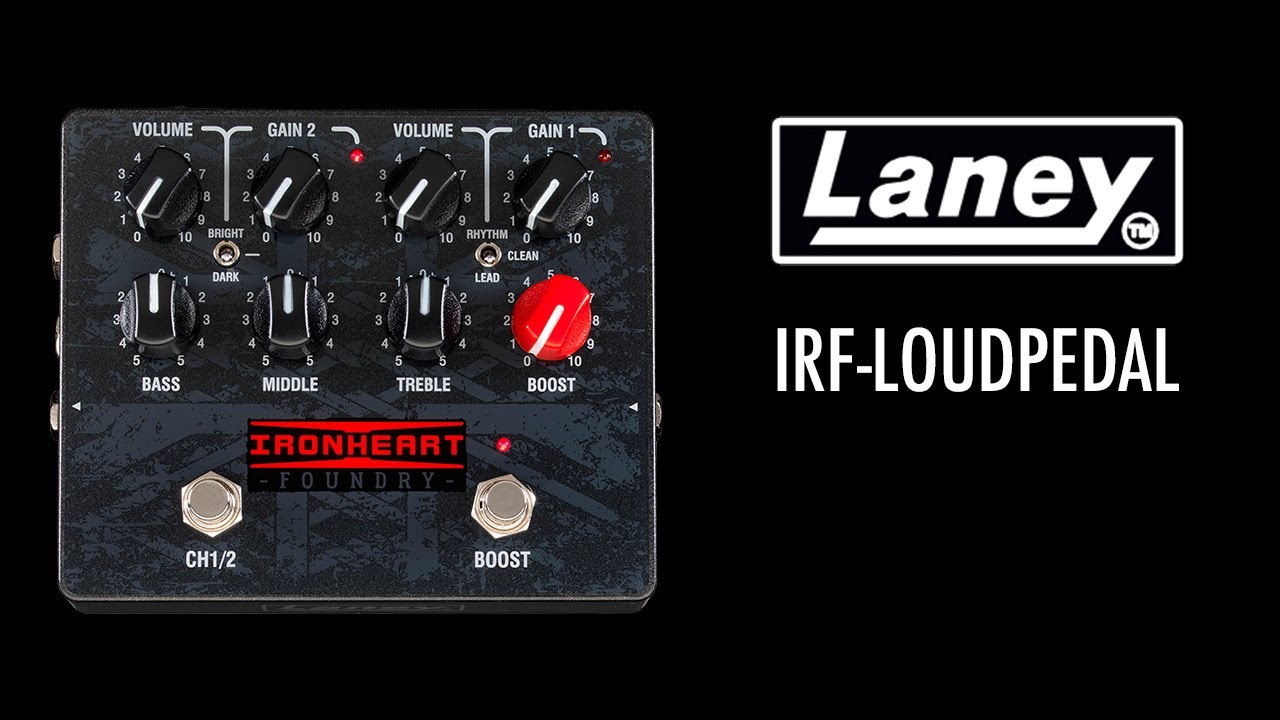 LANEY IRF-LOUDPEDAL: A 60 watt amp in a pedal?