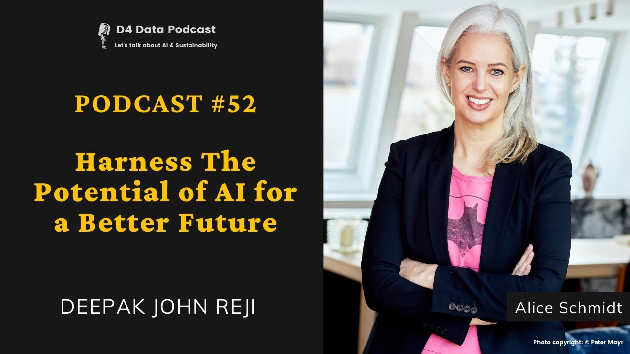 Podcast #52 - Fast Forward: How to Harness the Potential of AI for a Sustainable Future