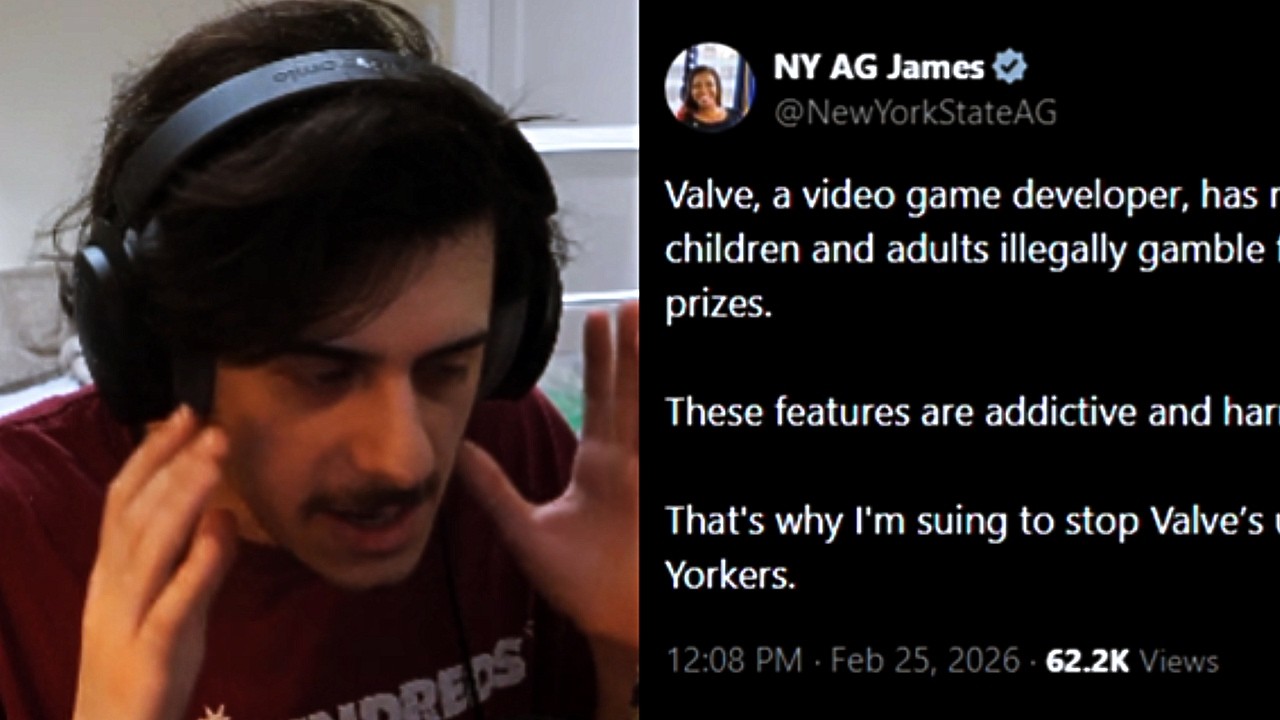 Компания Valve подала в суд в Нью-Йорке.