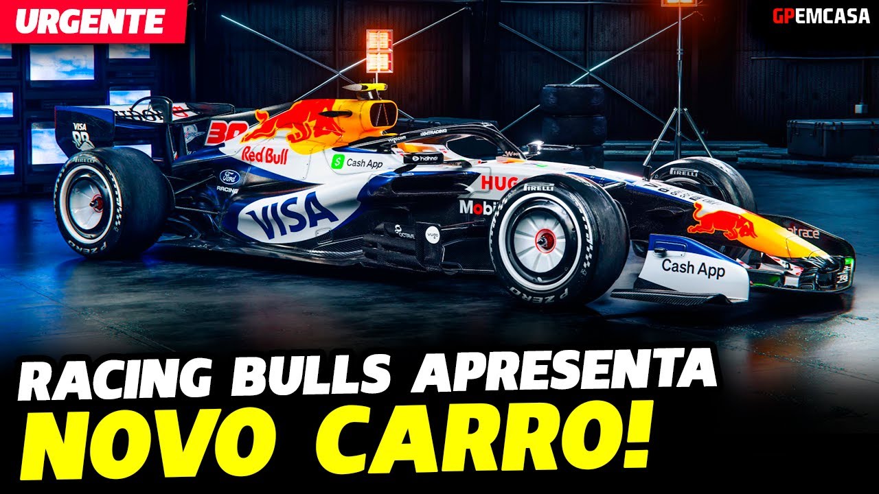 🚨URGENTE: RACING BULLS APRESENTA SEU NOVO CARRO PARA A TEMPORADA 2026 DA F&Oacute;RMULA 1 |GP EM CASA+
